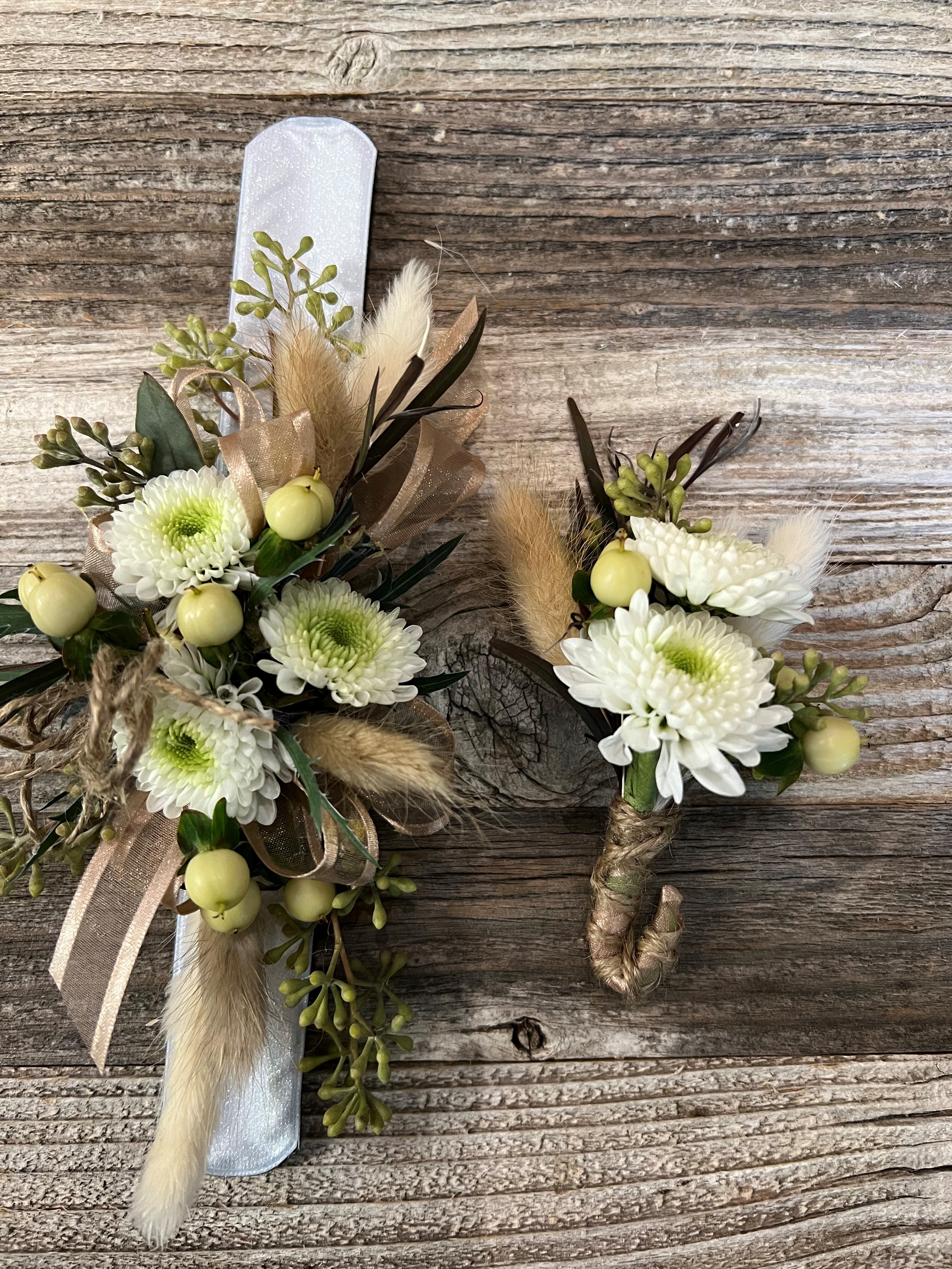 corsage & boutonniere